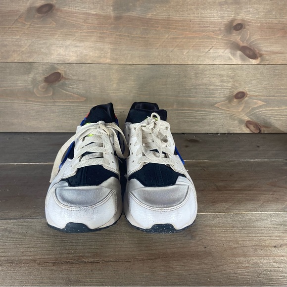 Nike air huarache kids youth size 5.5 Y shoes white athletic running sneakers - Picture 6 of 8